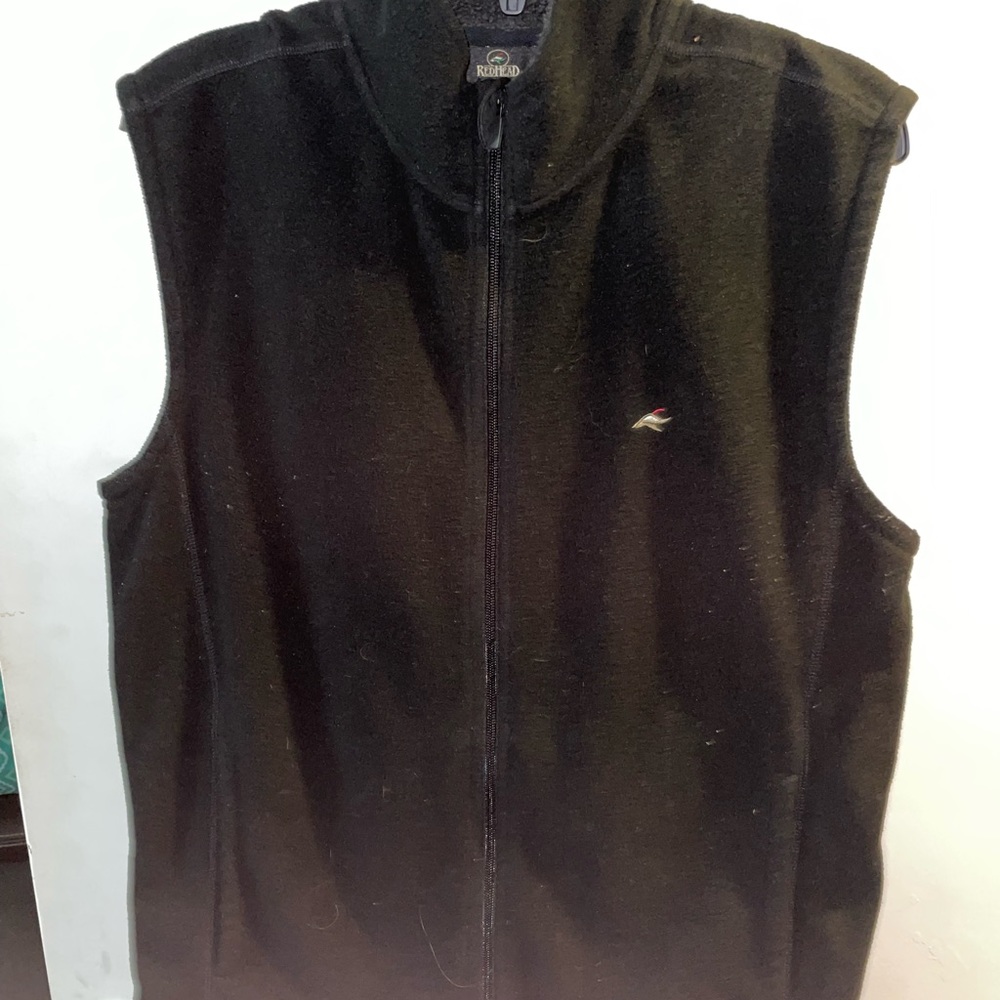 Redhead sweater vest with zipper